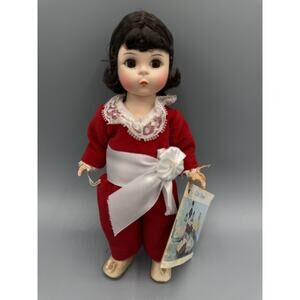 Vintage Madame Alexander Little Women Red Boy Doll 440 w Box 8”